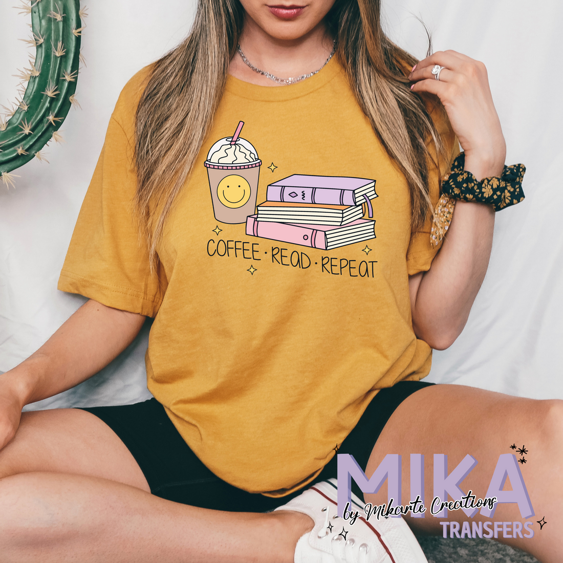 Coffee Read Repeat | DTF Transfer