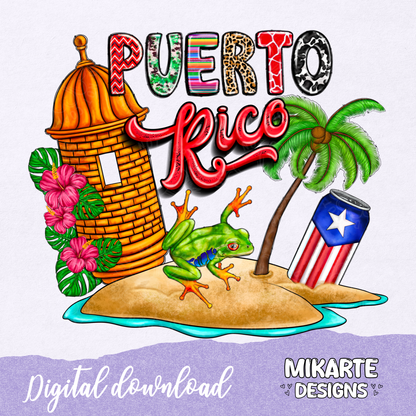 Puerto Rico | PNG Digital Design