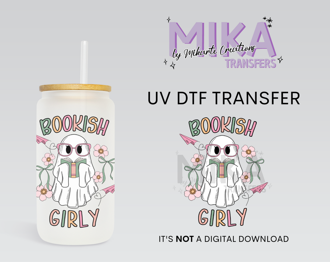 Bookish Girly | UV DTF Decal