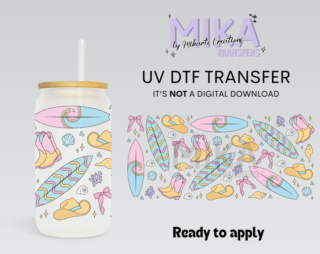 Coastal Cowgirl | UV DTF