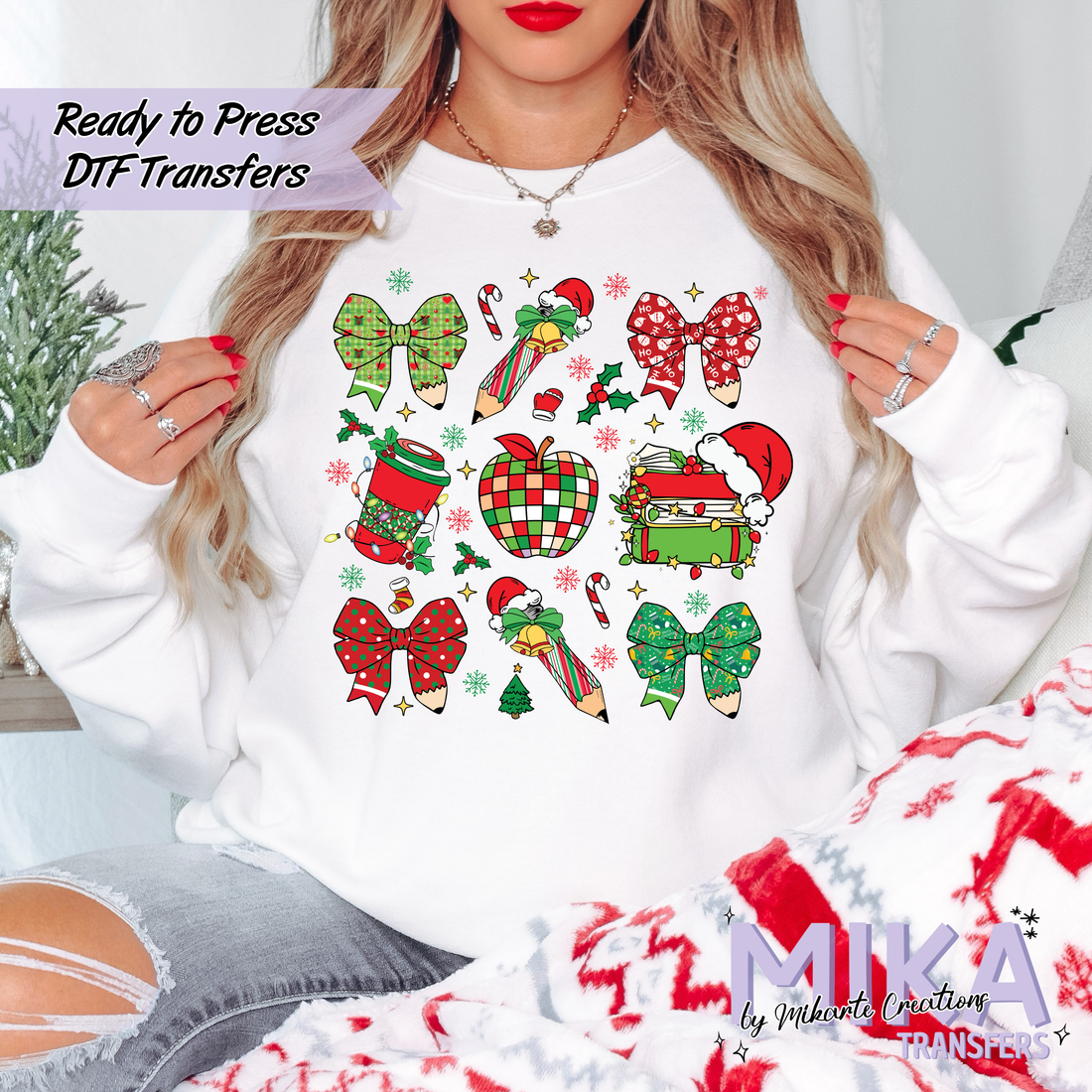 Christmas Collage | DTF transfers