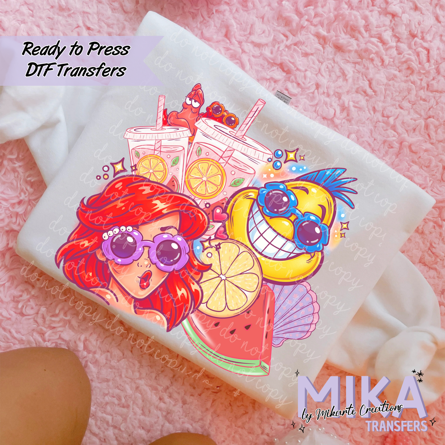 Ariel Summer | DTF transfers