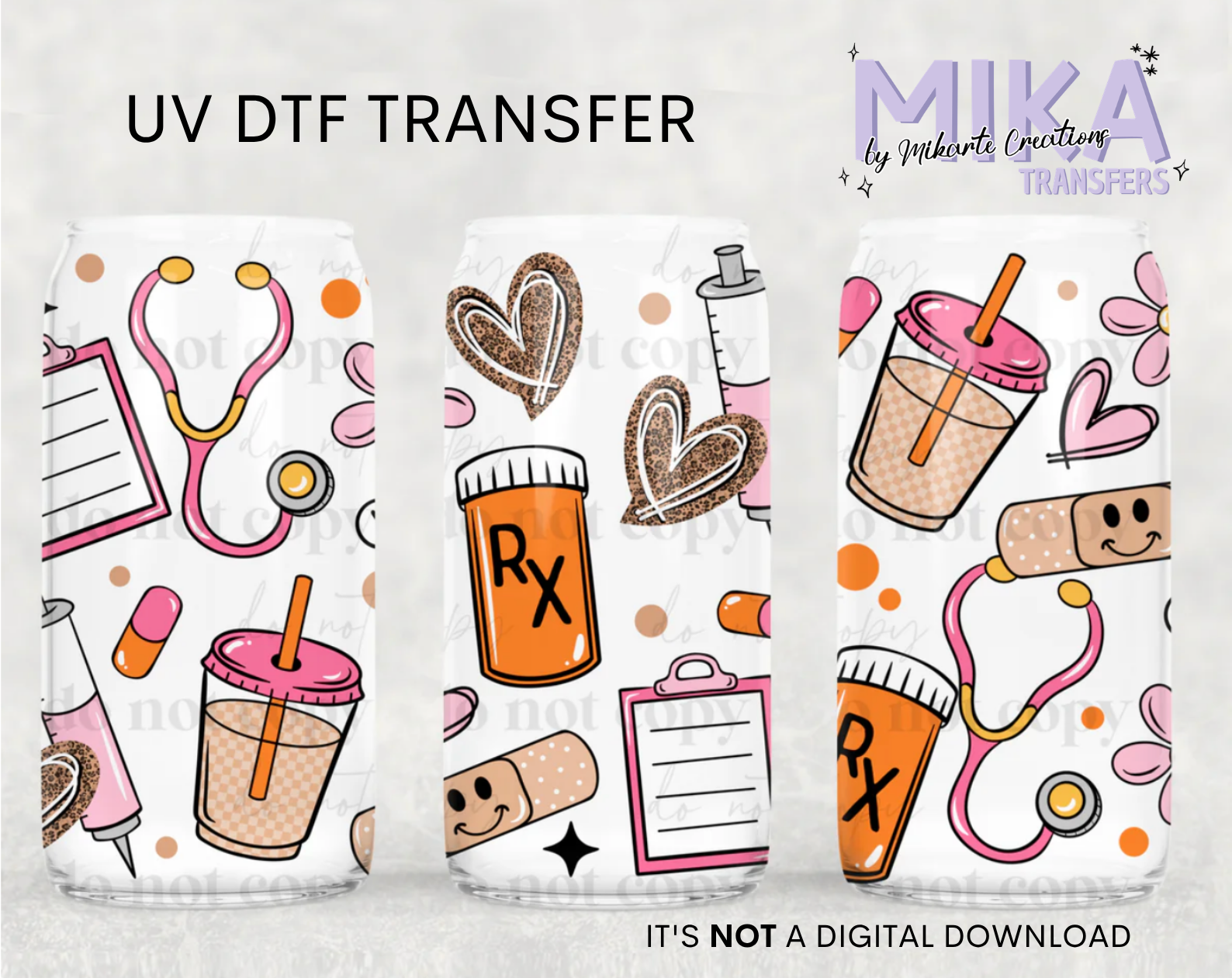 Nurse Things | UV DTF