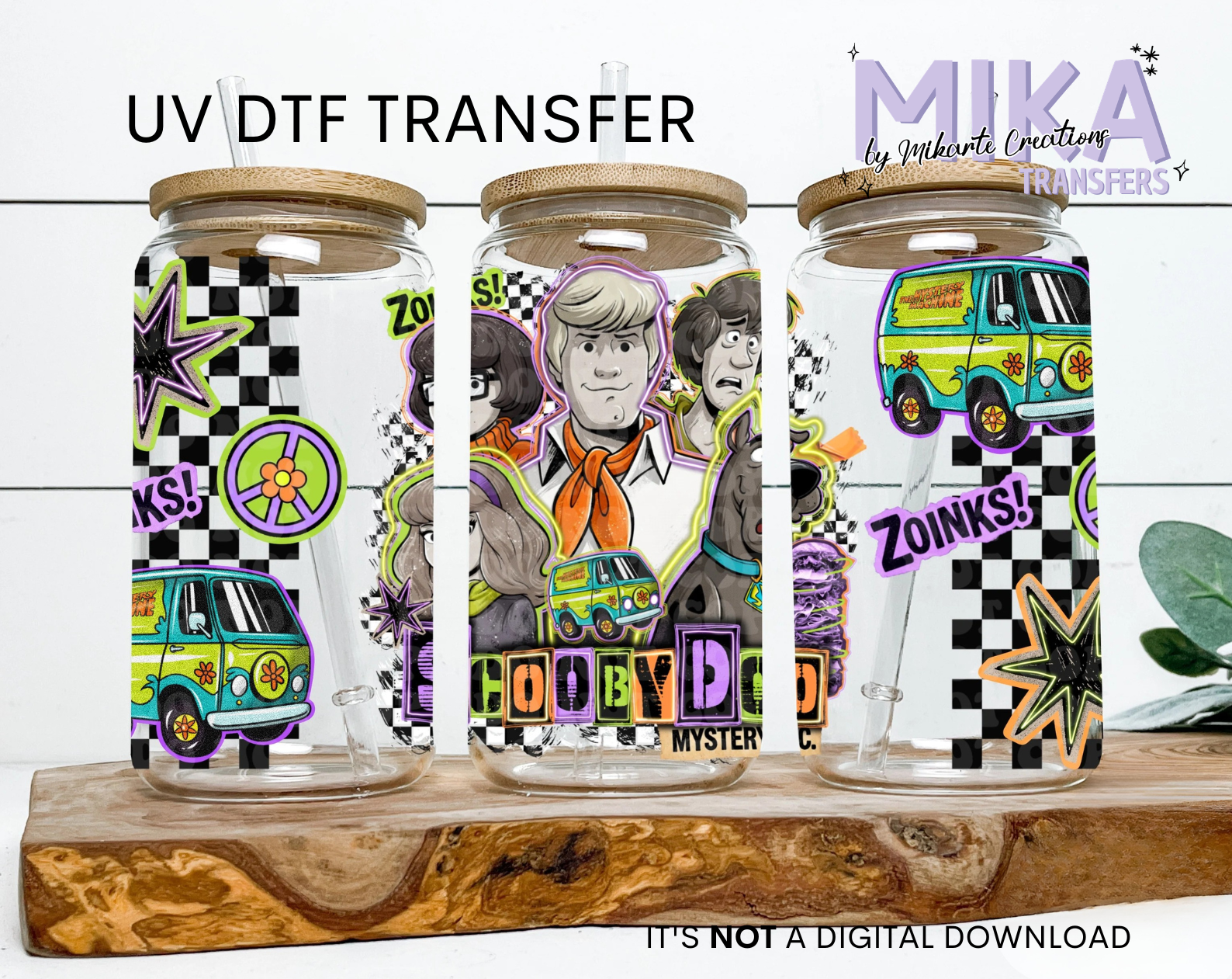 Scooby Doo Grunge | UV DTF