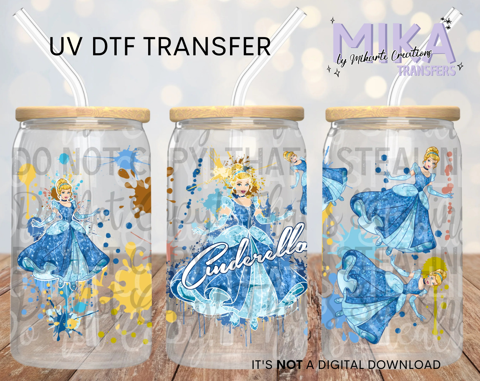 Glass Slipper | UV DTF