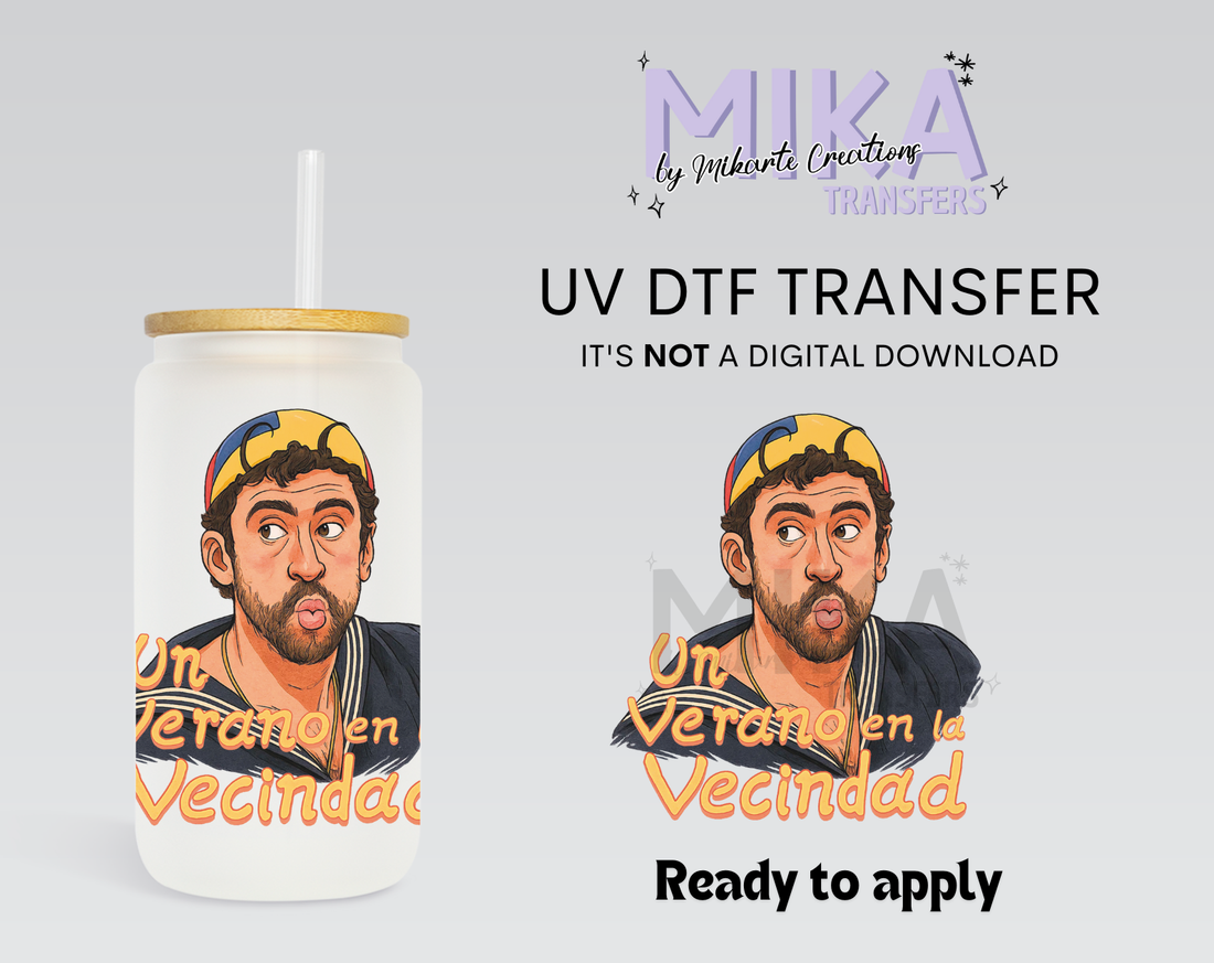 Verano en la Vecindad | UV DTF Decal