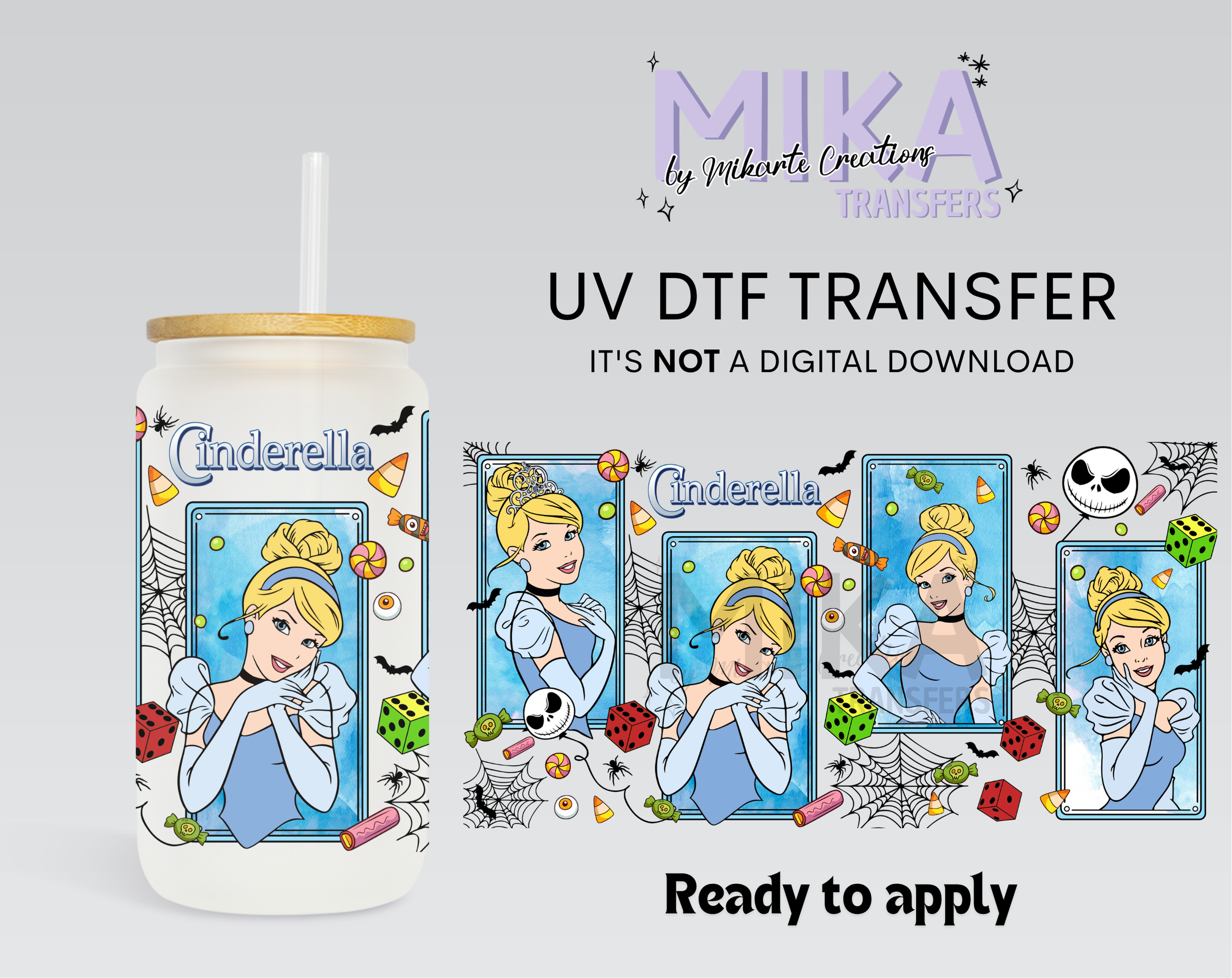 Halloween Princess C | UV DTF