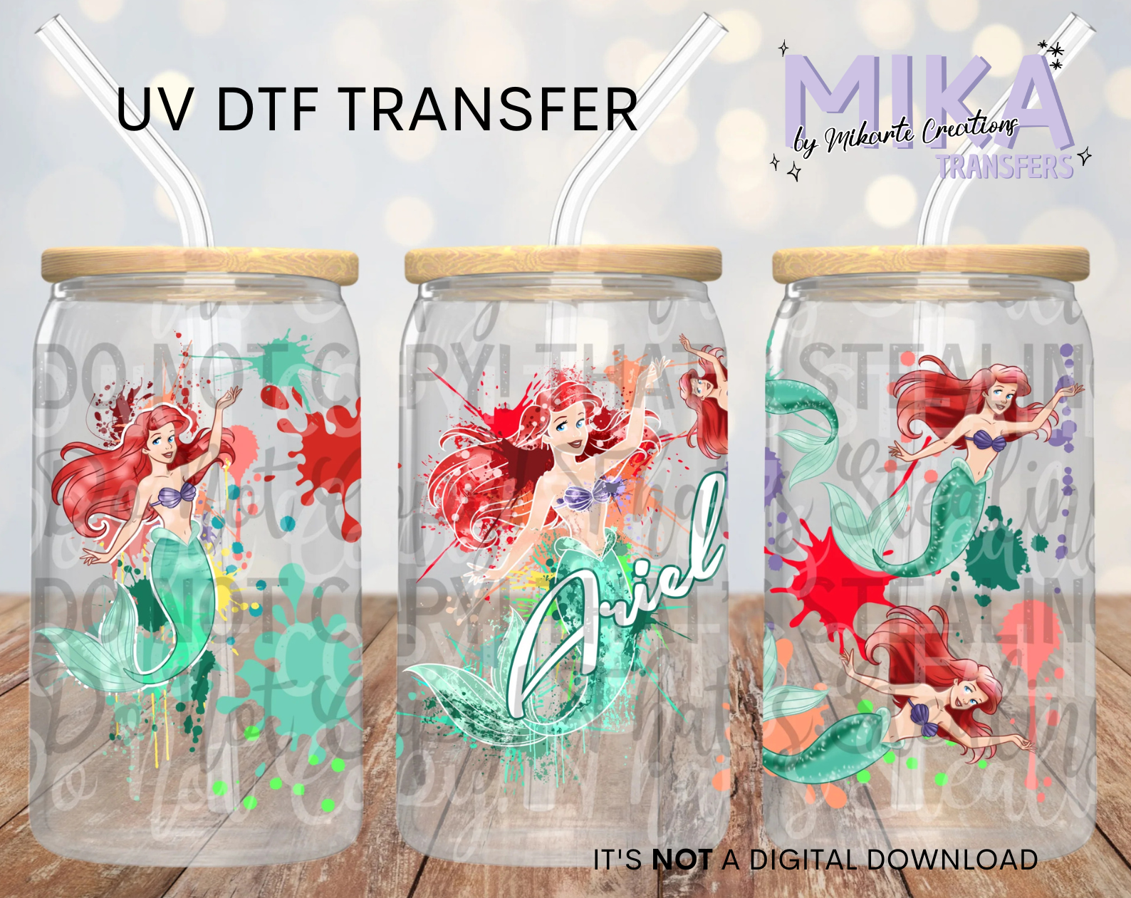 Mermaid | UV DTF