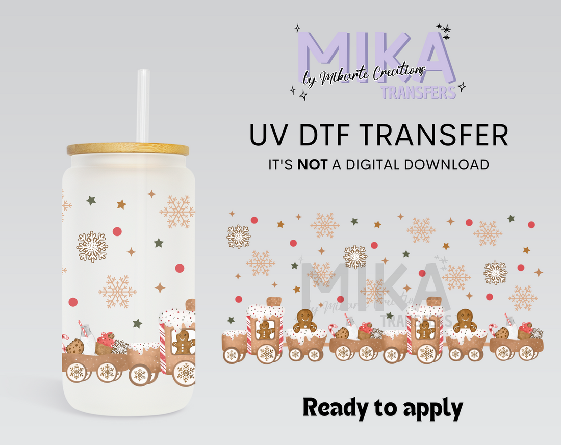 Gingerbread Express | UV DTF