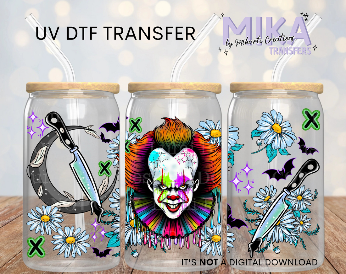 Horror Floral | UV DTF
