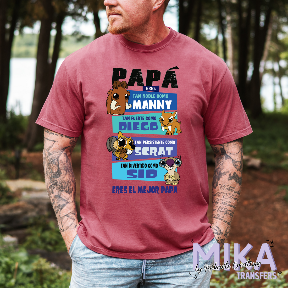 Papá eres... | DTF Transfer