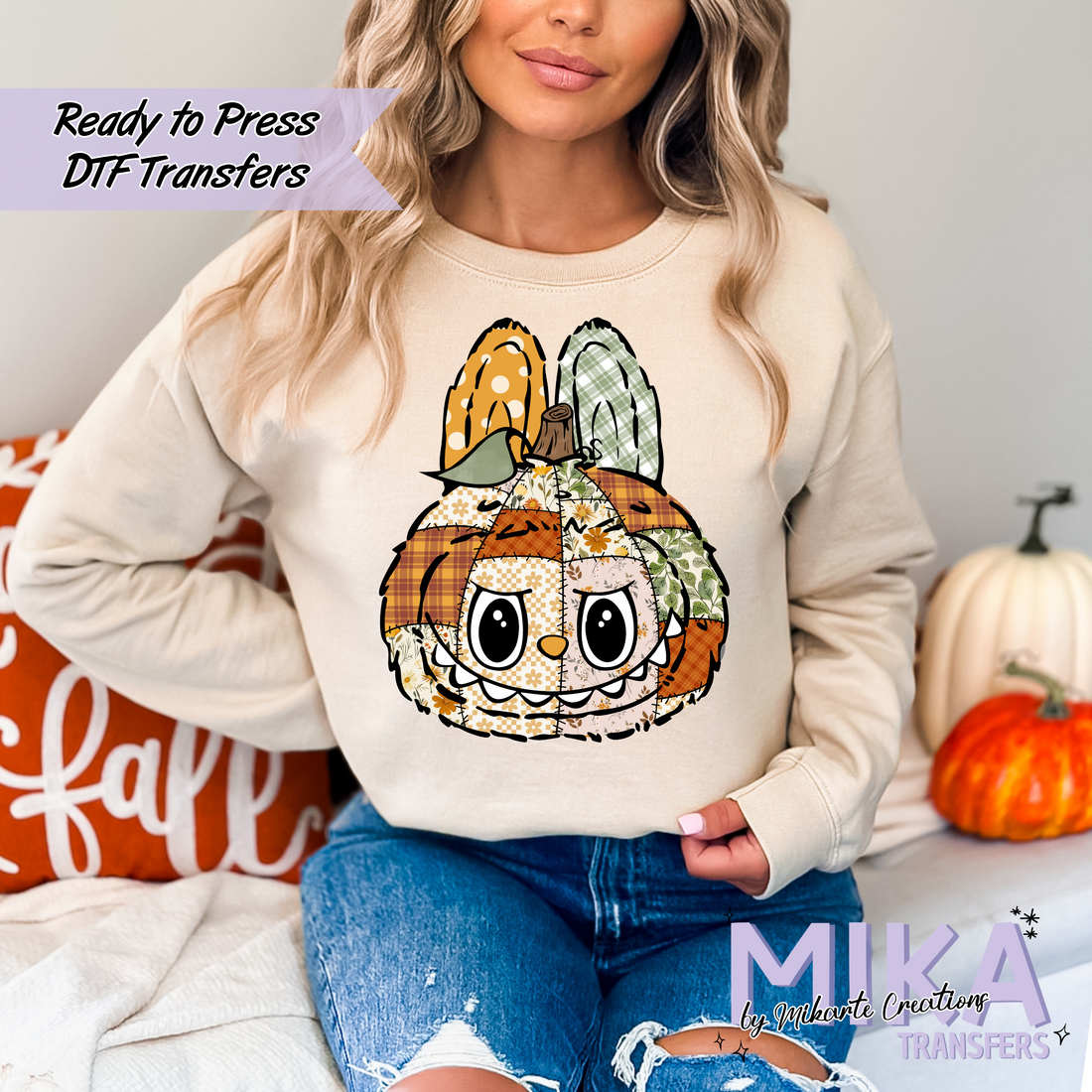 Bubu Pumpkin | DTF Transfer