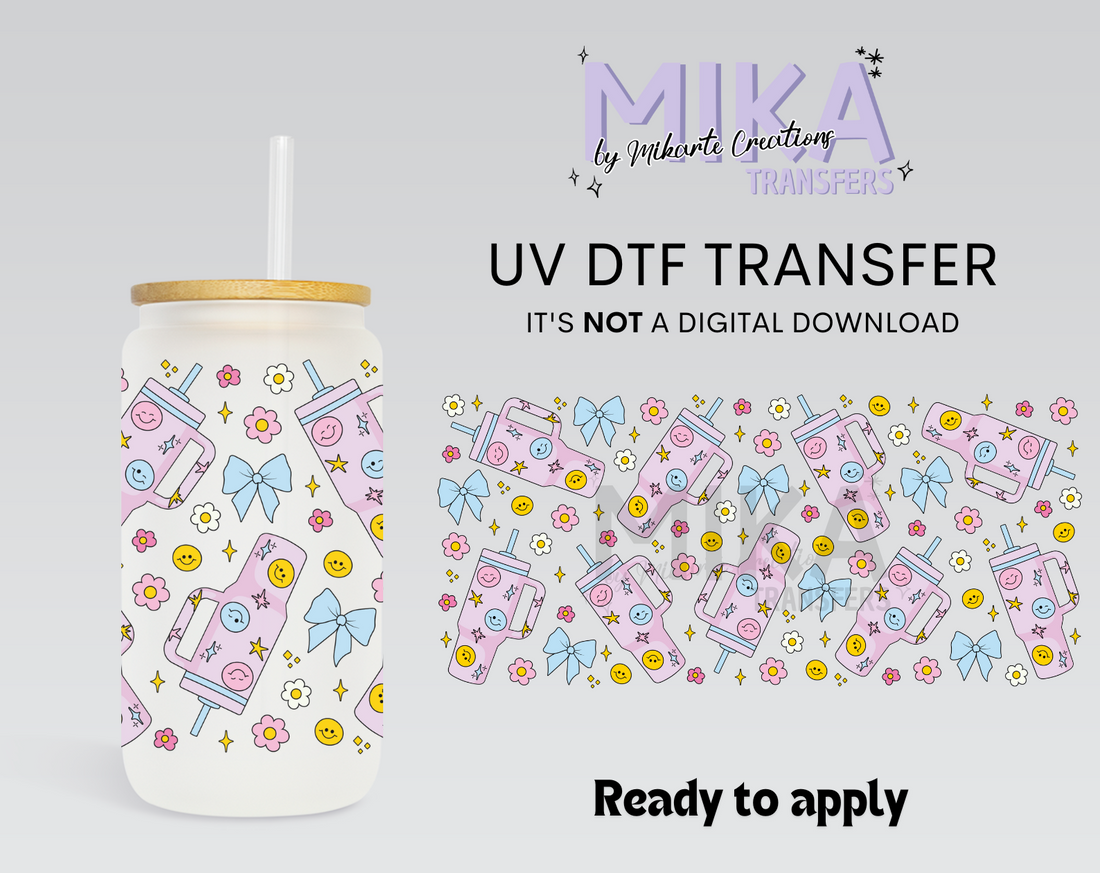Stan Cups &amp; Bows | UV DTF