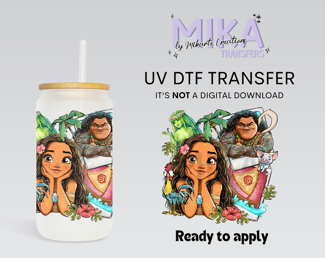 Moa-na | UV DTF Decal
