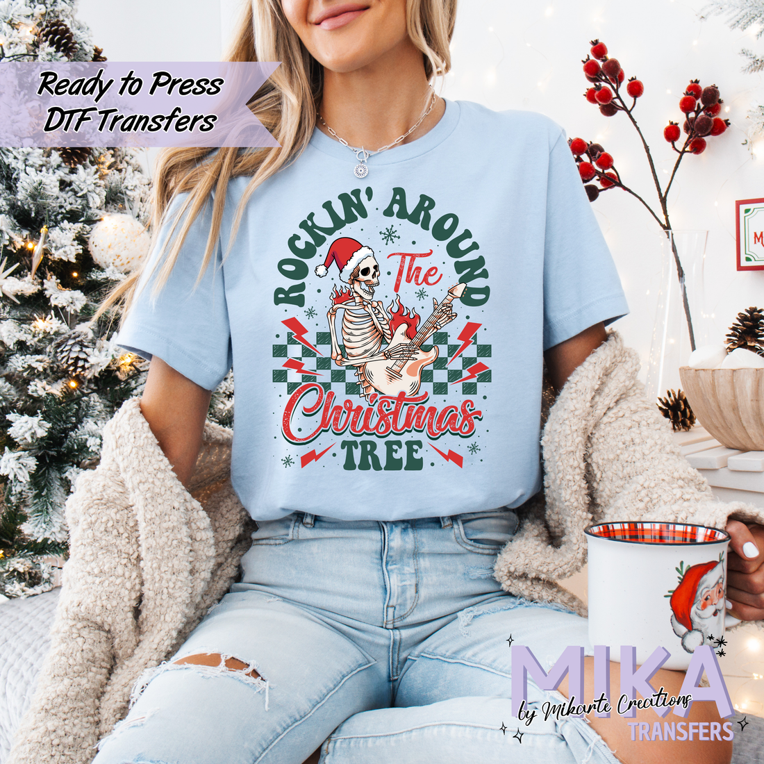 Rockin Aroud Christmas Tree | DTF transfers