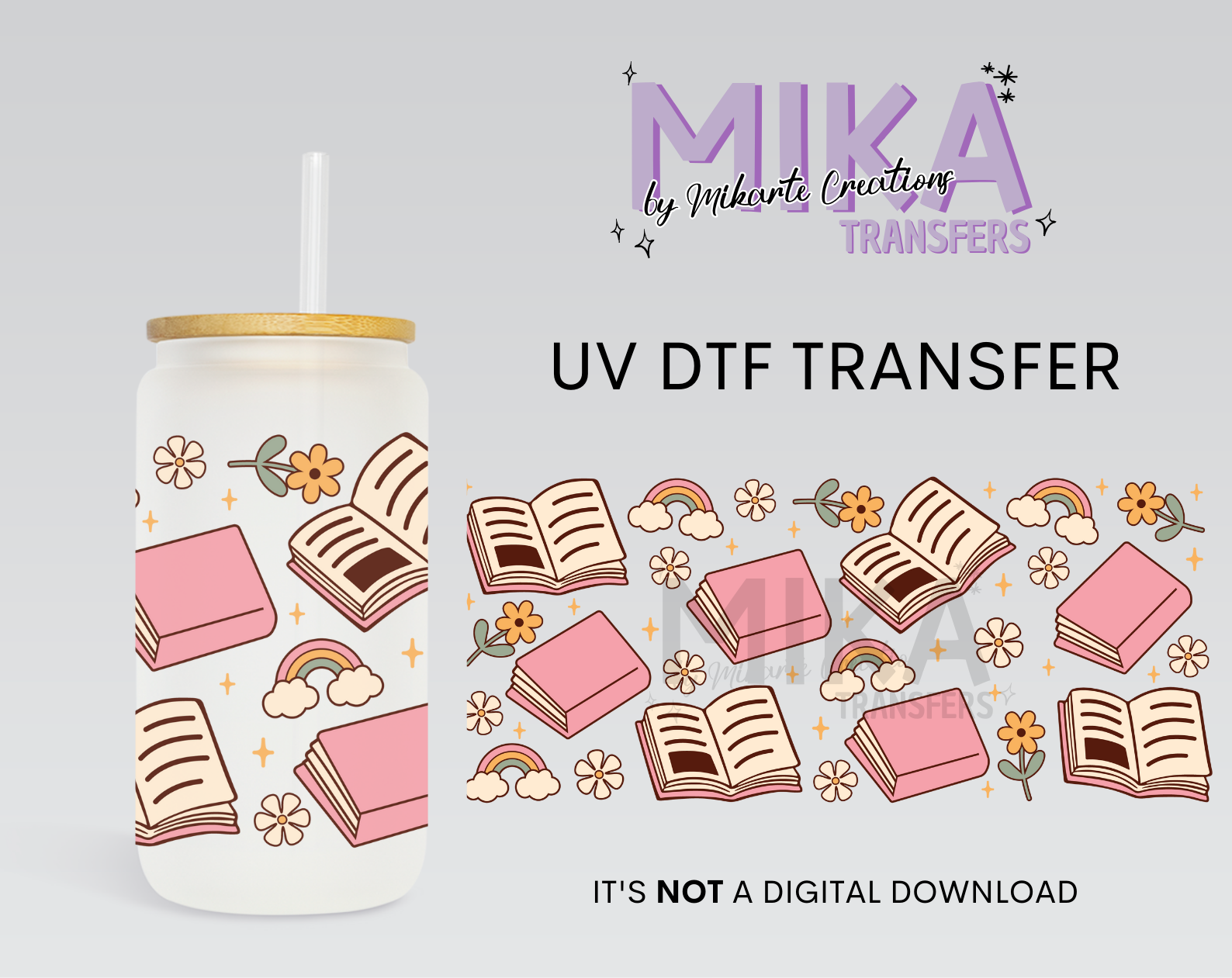 Books | UV DTF Wrap