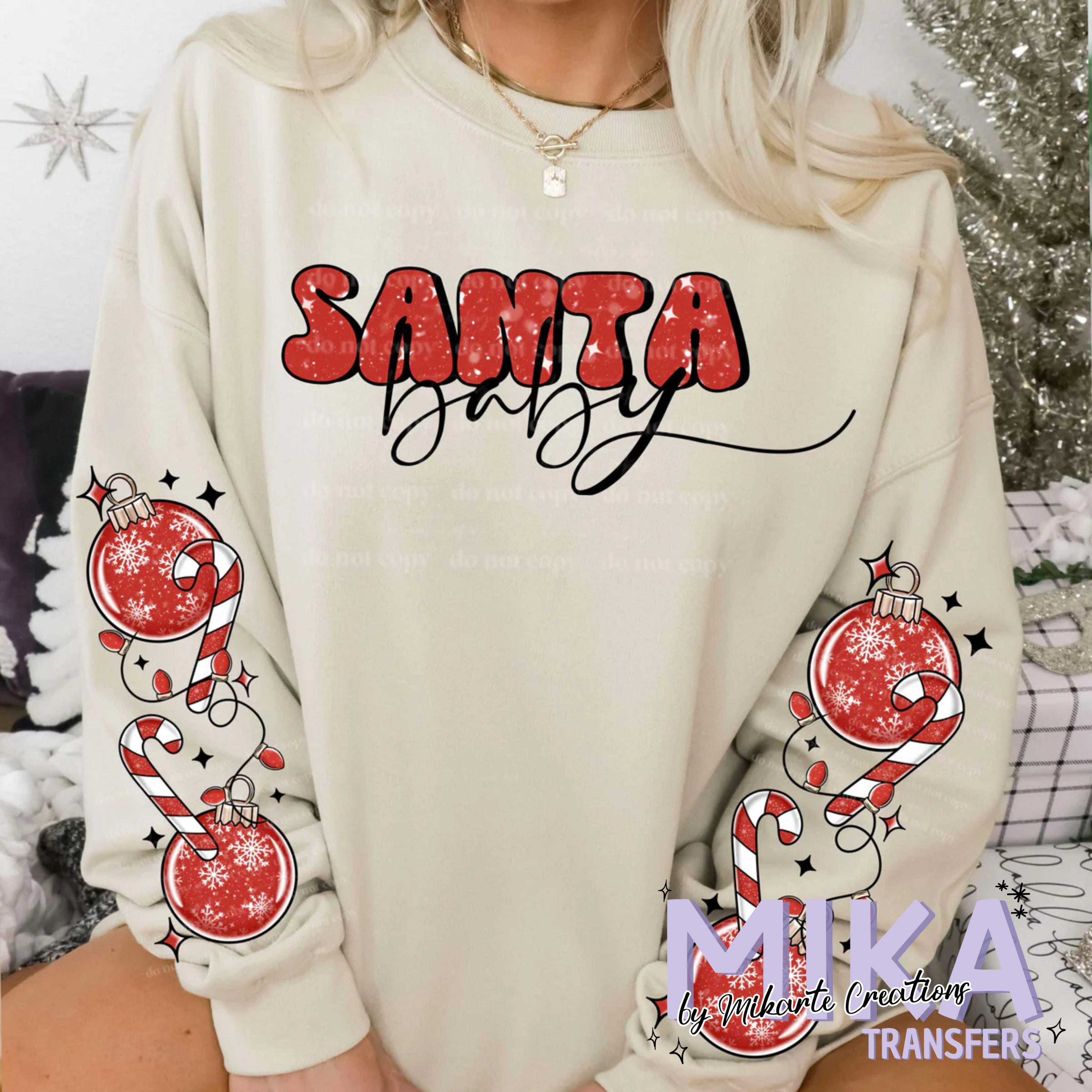 Santa Baby | DTF Transfer