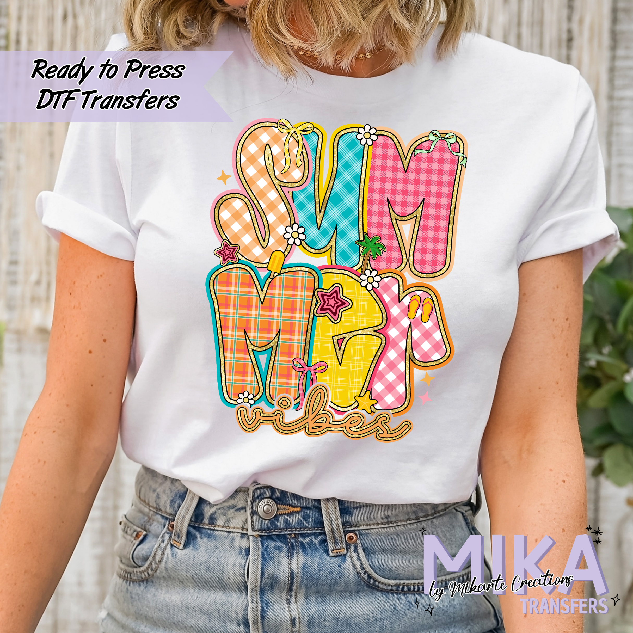 Summer Vibes | DTF transfers