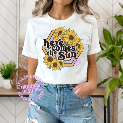 Here comes The Sun | PNG Digital Design