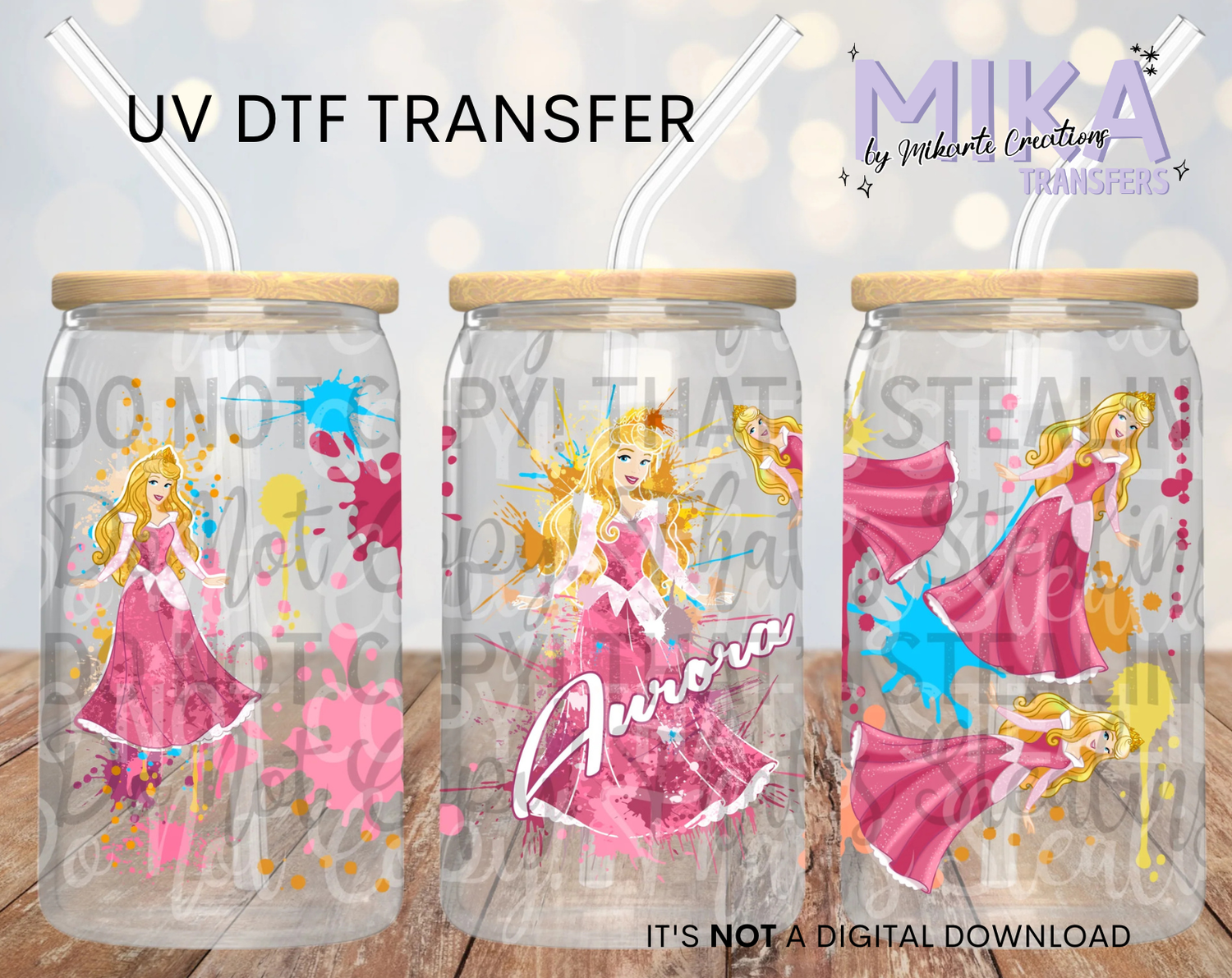 Sleepy Princess | UV DTF