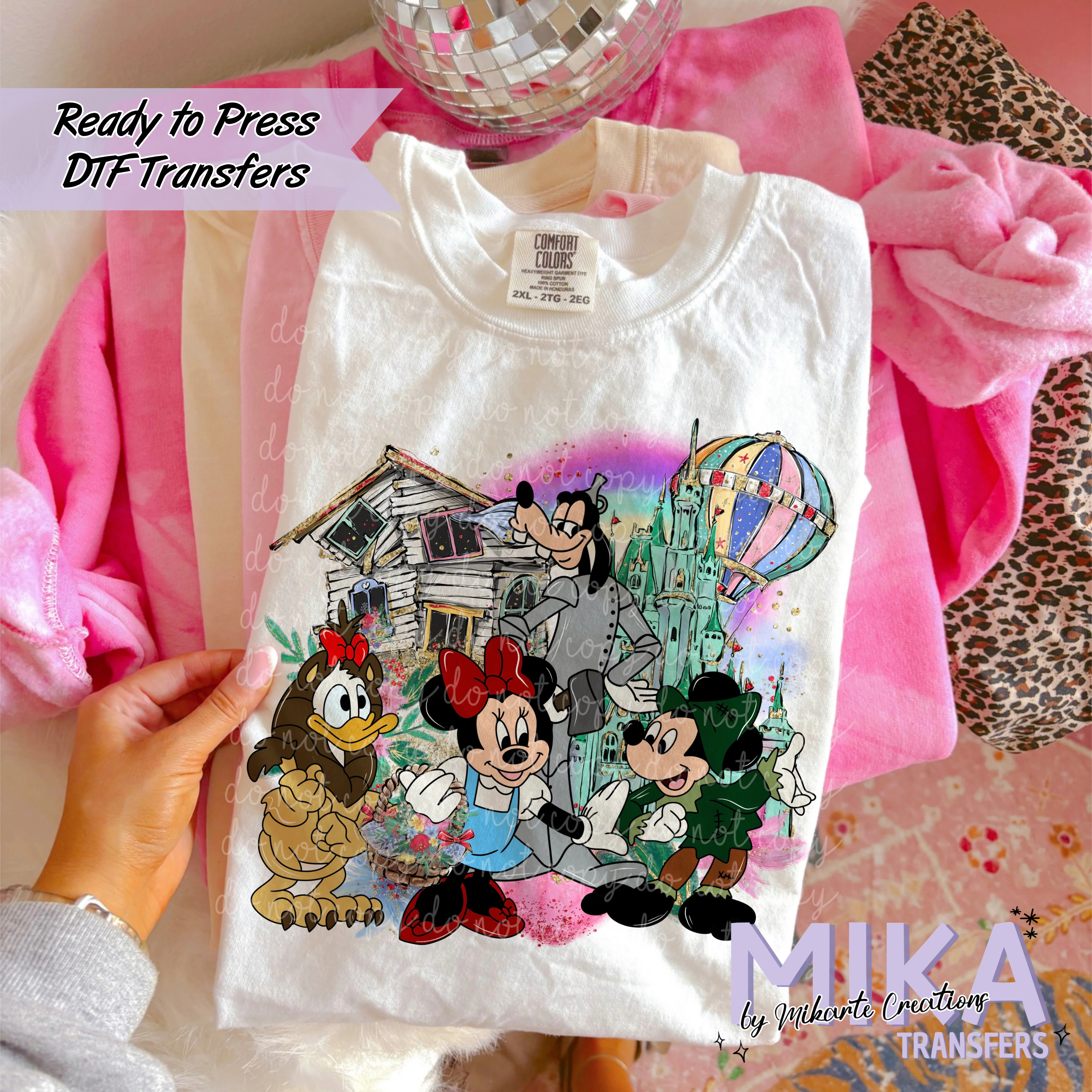Mouse of Oz | DTF transfers