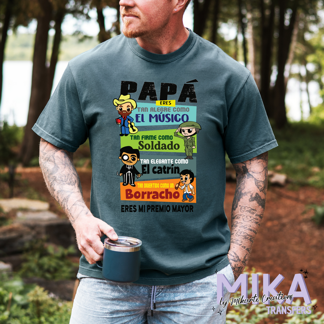 Papá eres... | DTF Transfer