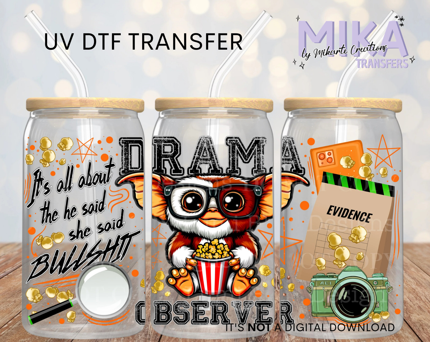 Drama Gremlin | UV DTF