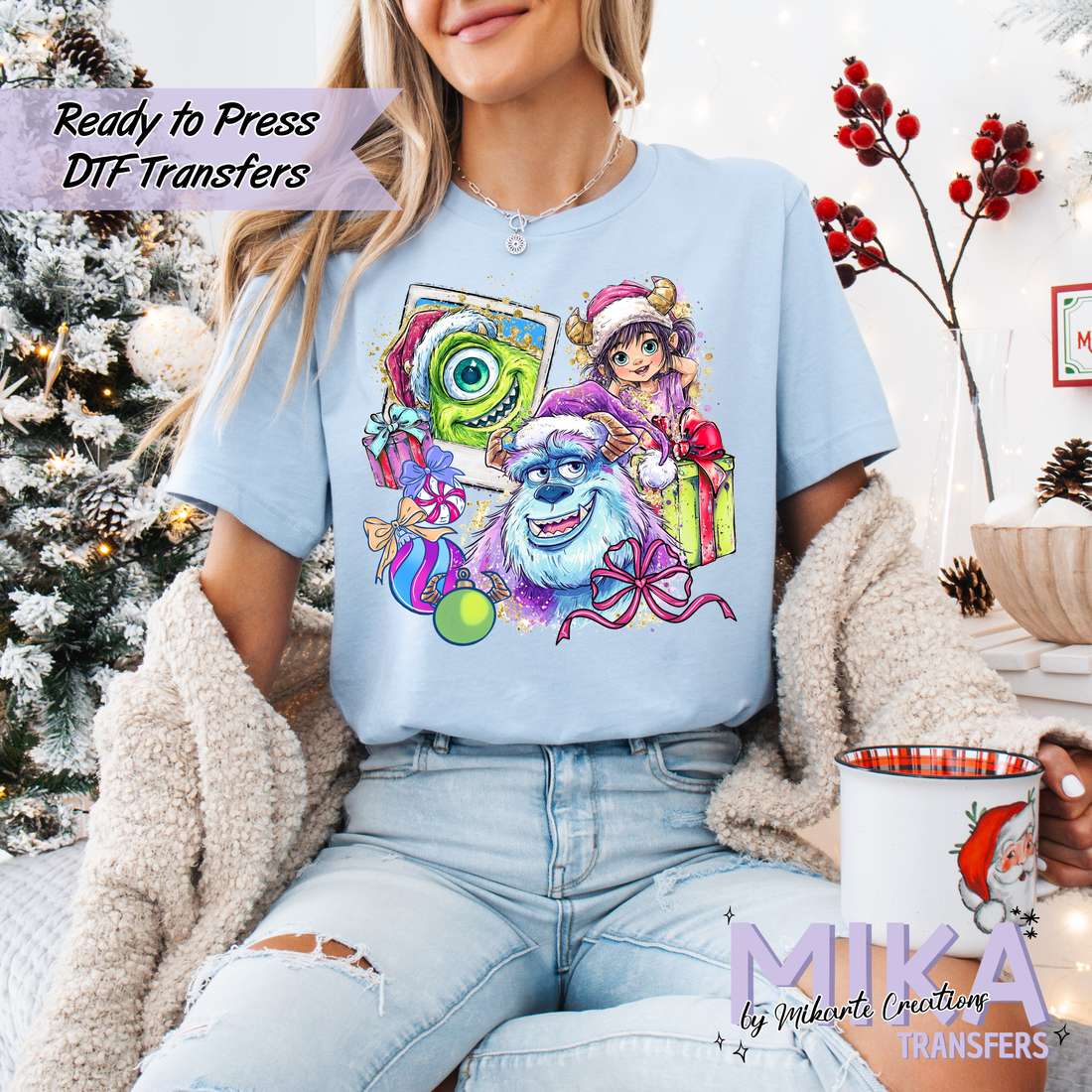 Monster Christmas | DTF transfers
