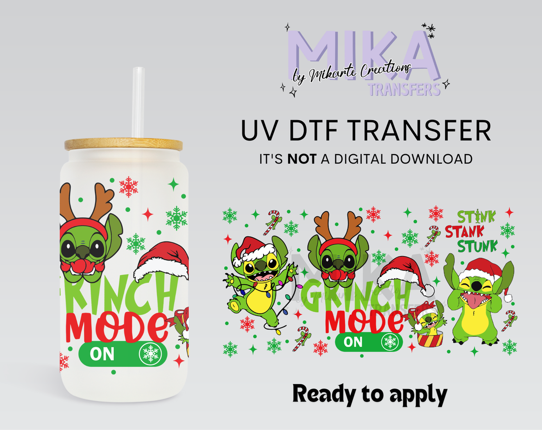 Grinch Mode | UV DTF