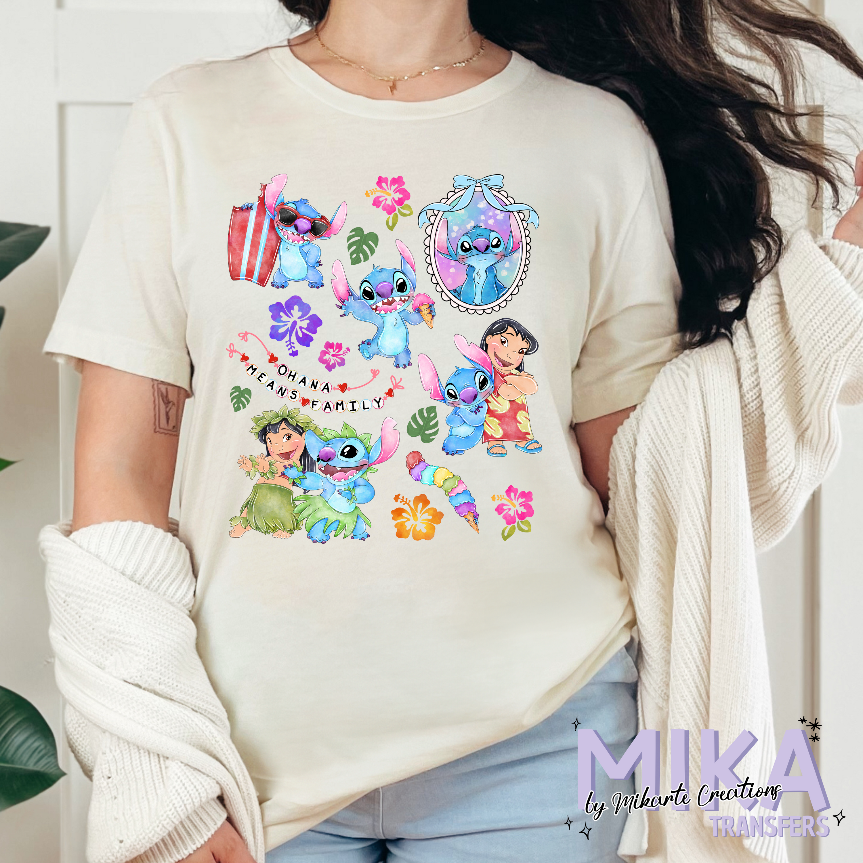 Ohana Means Family | DTF Transfer