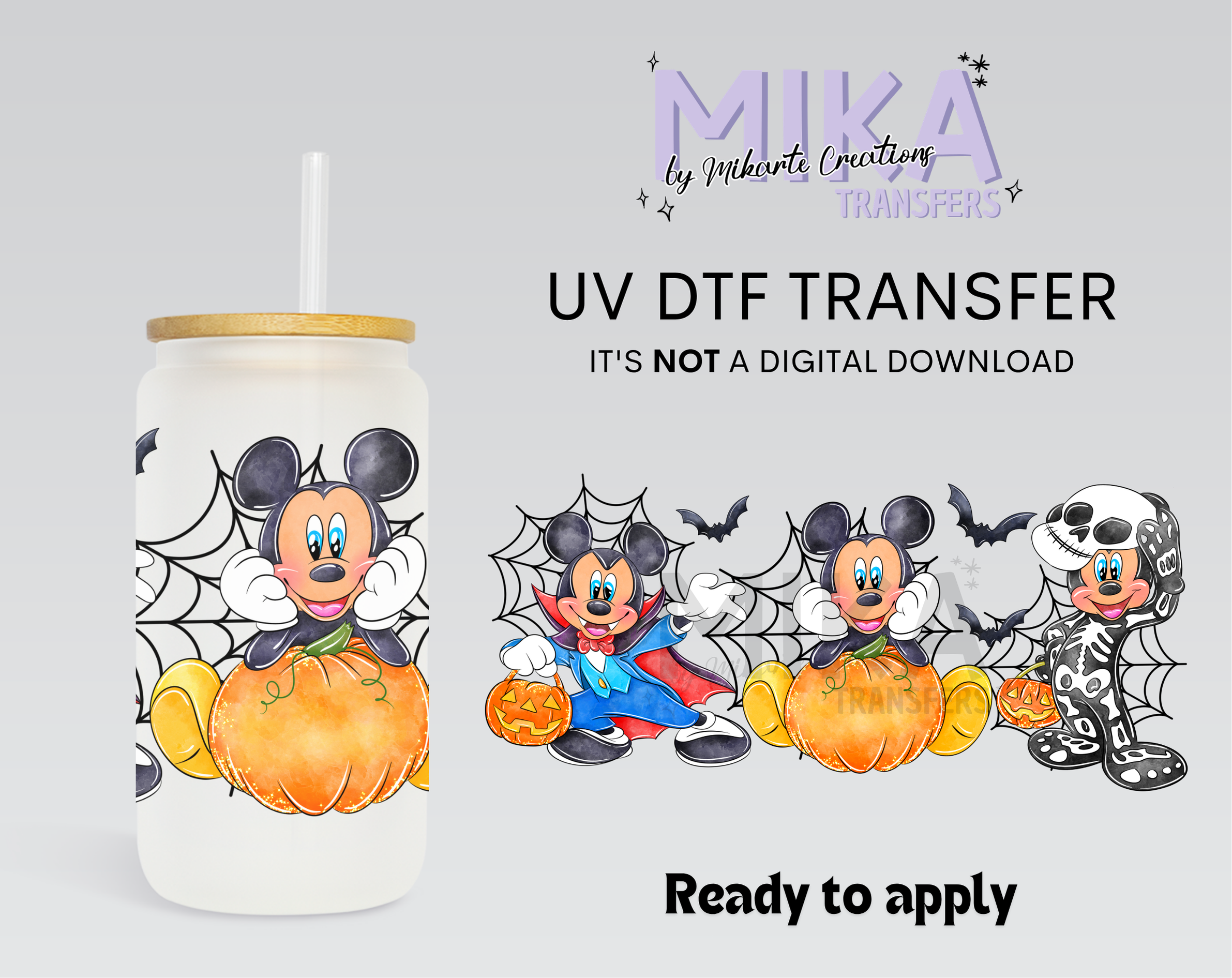 Mouse Halloween | UV DTF