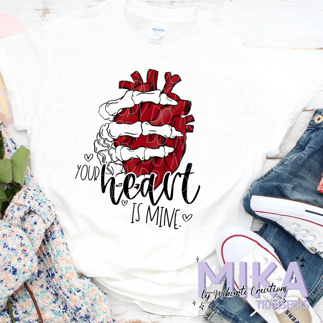 Your heart is mine | DTF Transfer