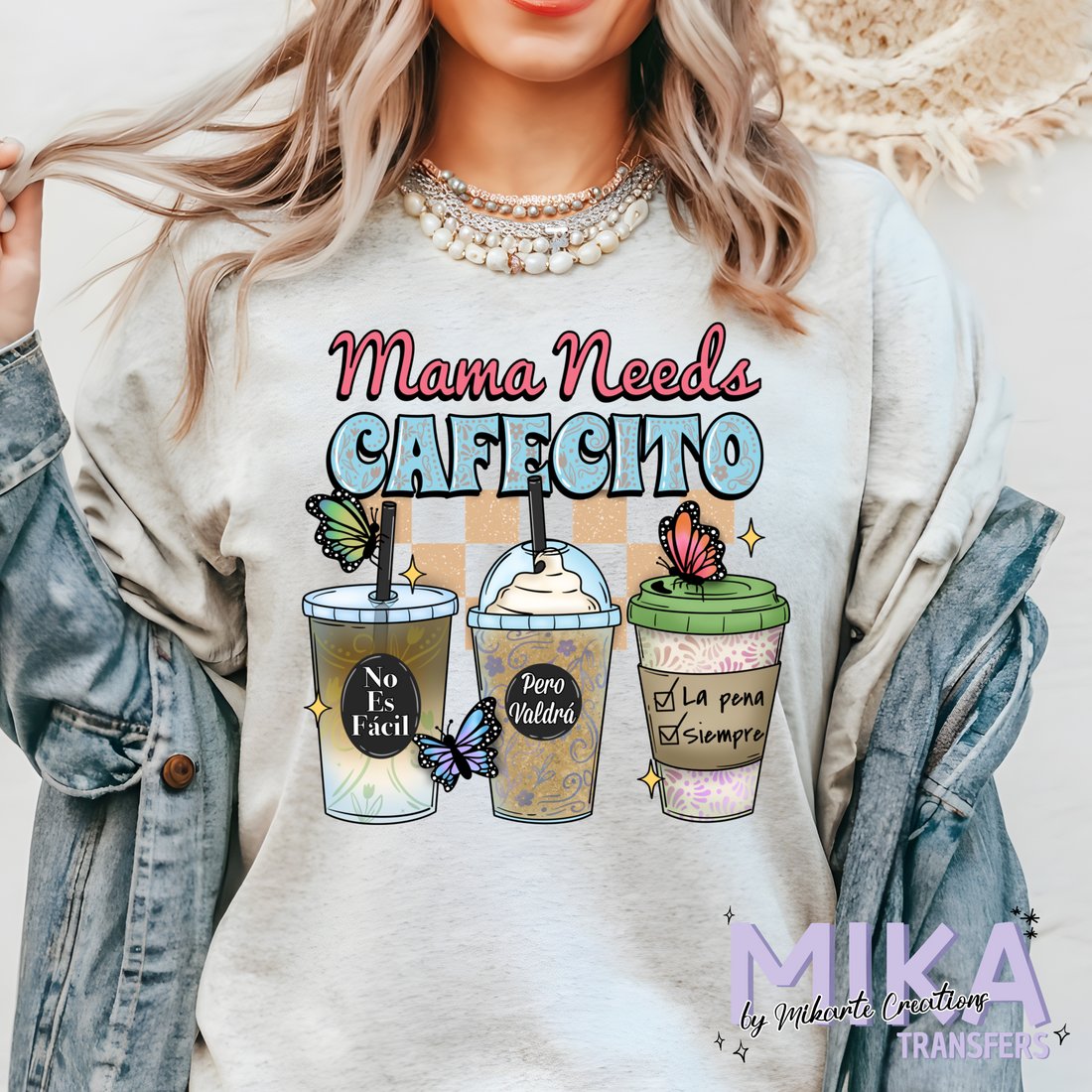 Mamá needs Cafecito | DTF Transfer