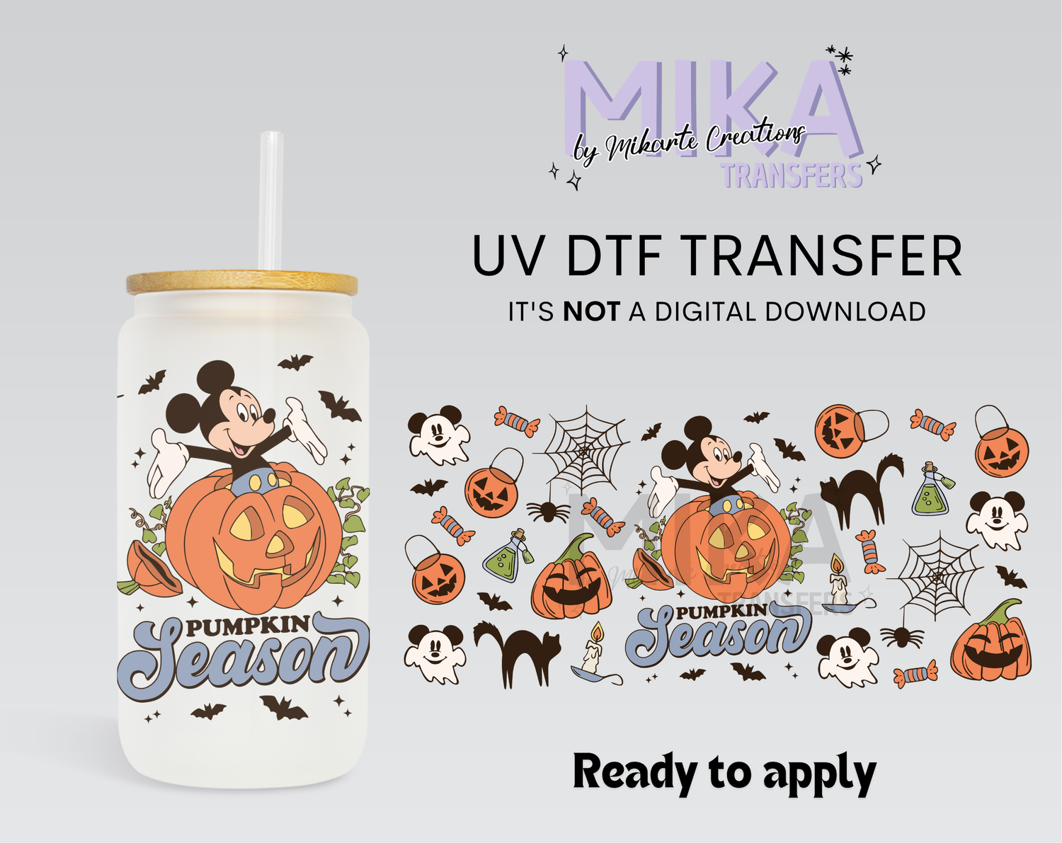 Mouse Halloween | UV DTF