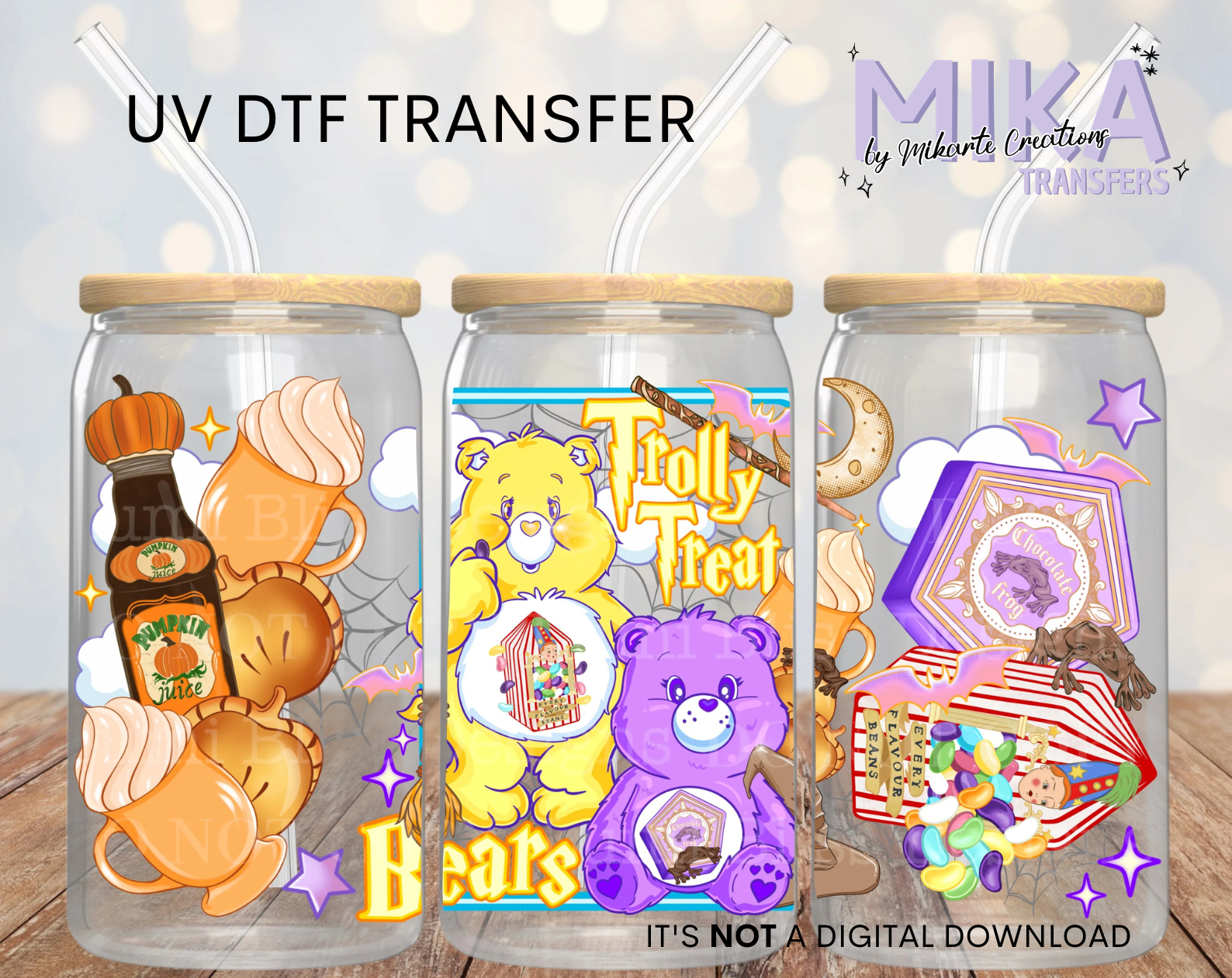 Trolly Treat Bears | UV DTF