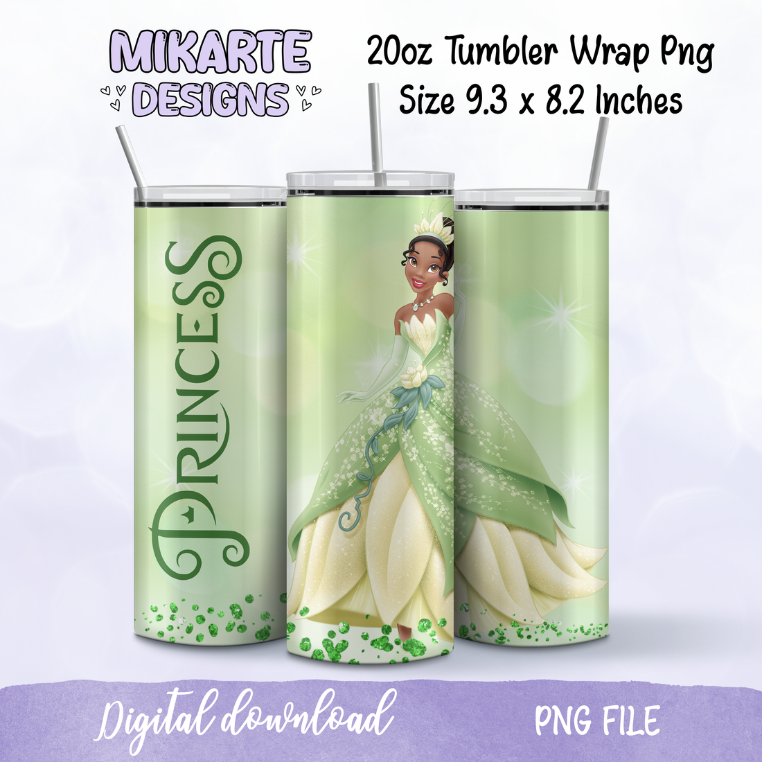 Princess | Tumbler PNG Digital Design