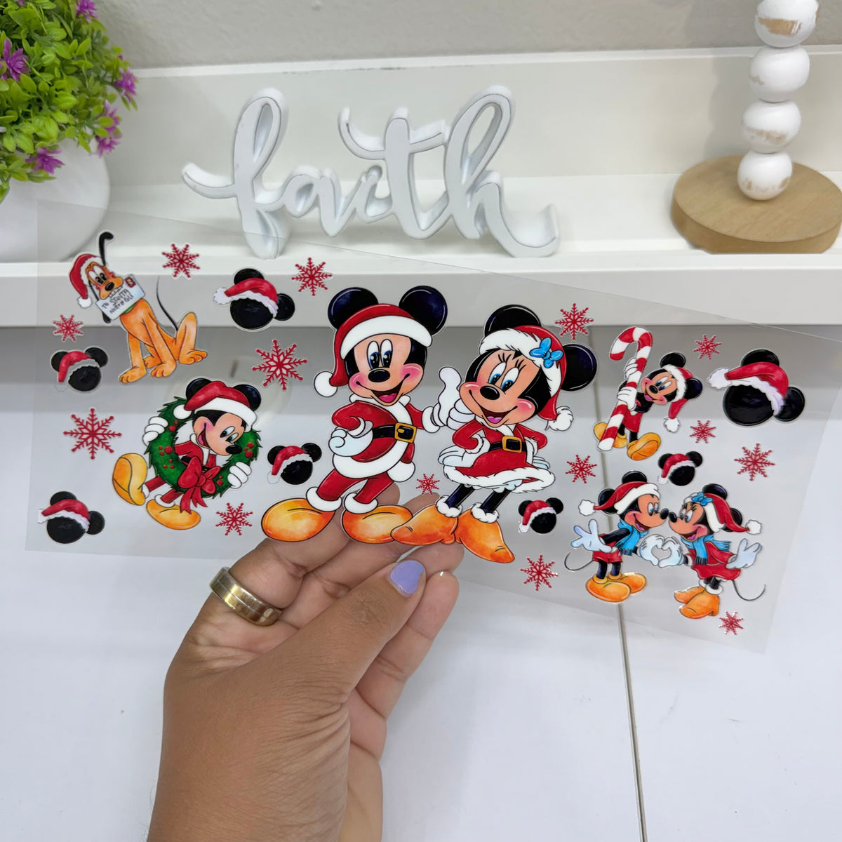 Mouse Christmas | UV DTF