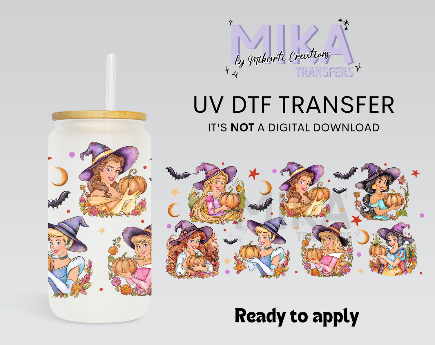 Spooky Princess | UV DTF