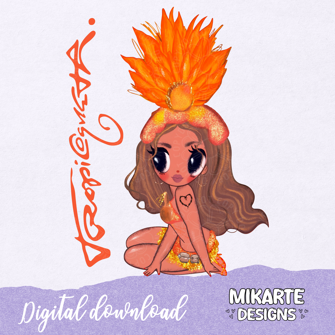 Karol G Tropicoqueta New Album | PNG Digital Design