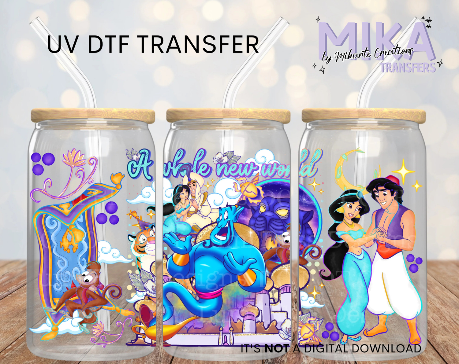 A whole new world | UV DTF