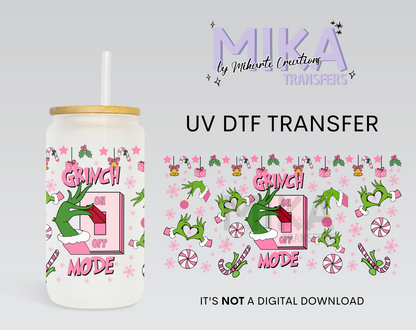 Grinch Mode | UV DTF Wrap