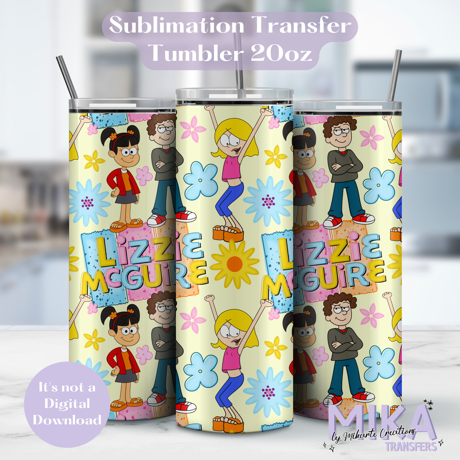 Liz M | Tumbler Sublimation Transfer