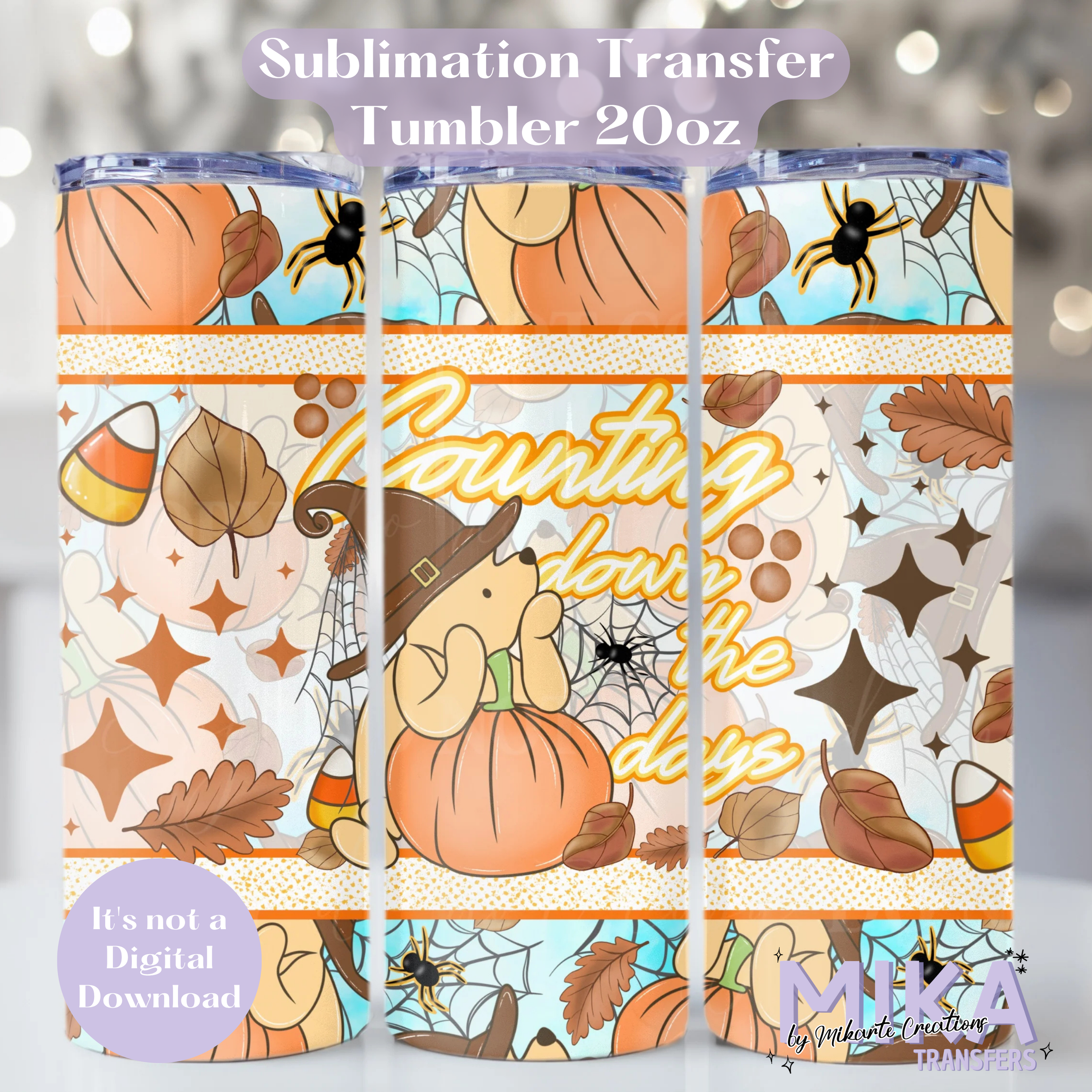 Counting down | Tumbler Sublimation Transfer