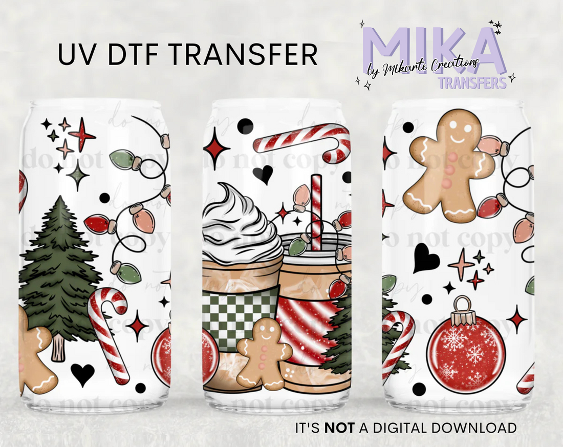 Christmas Coffee | UV DTF