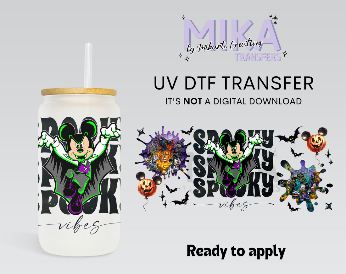 Spooky Mouse | UV DTF