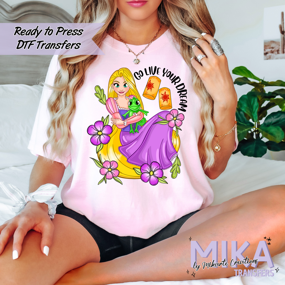 Go Live Your Dream | DTF Transfer