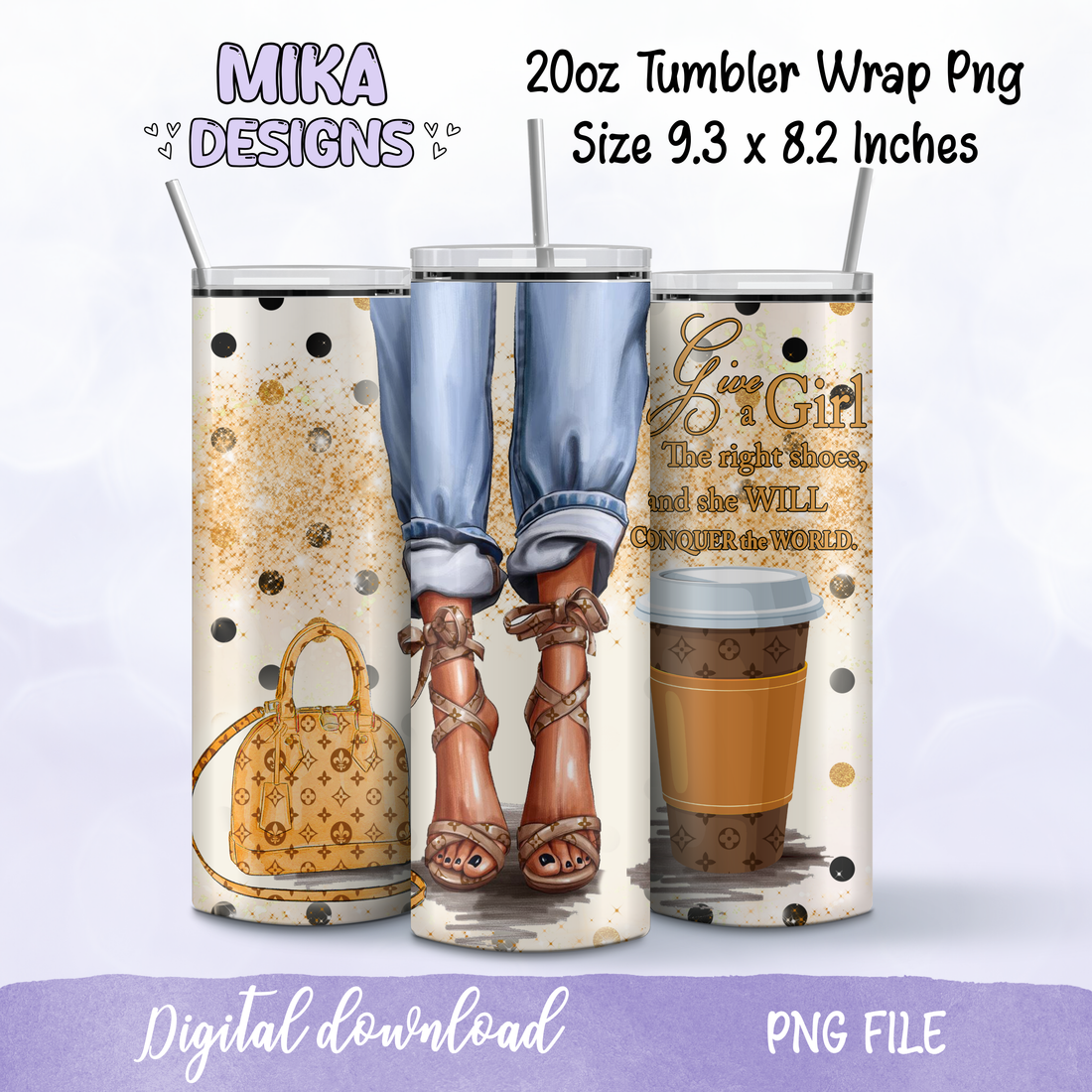 Girl | Tumbler PNG Digital Design