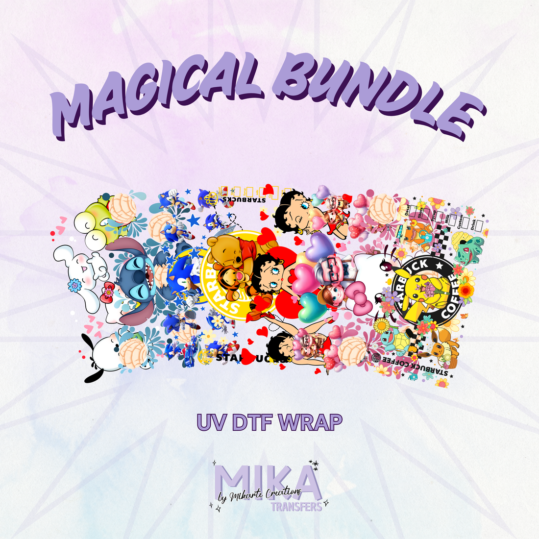 Magical Mystery Bundle | 16oz UVDTF wrap