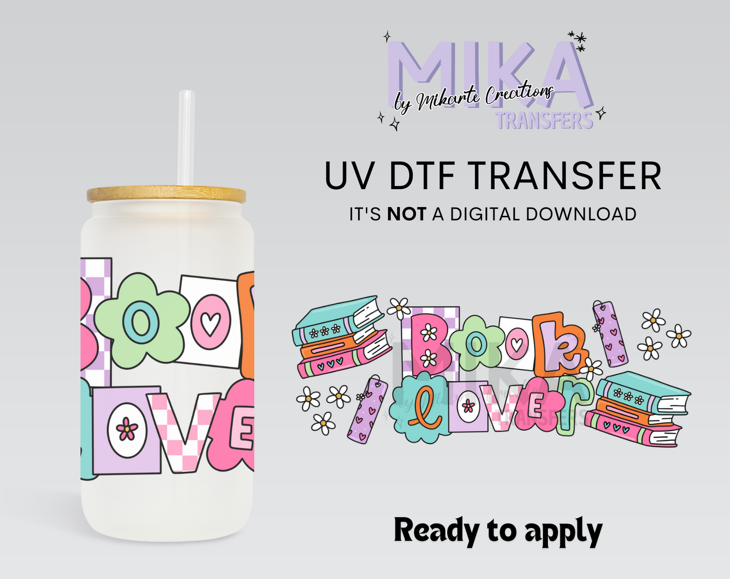 Book Lover | UV DTF