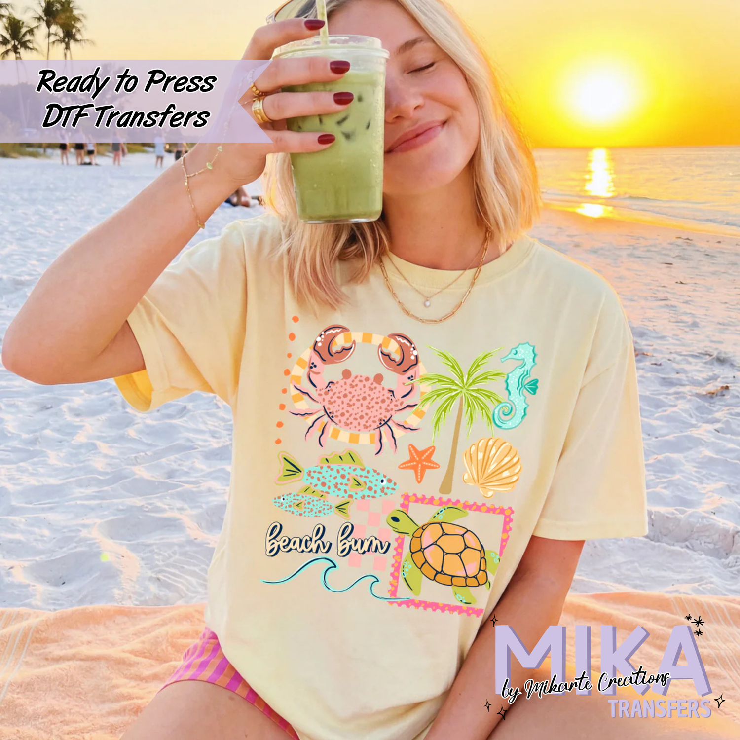 Beach Bum | DTF transfers